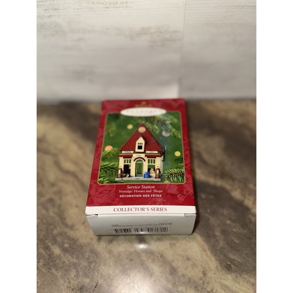 Service Station Nostalgic Houses & Shops Hallmark‎ Keepsake Ornament